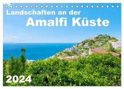 Landschaften an der Amalfi Küste (Tischkalender 2024 DIN A5 quer), CALVENDO Monatskalender von Tortora,  Alessandro