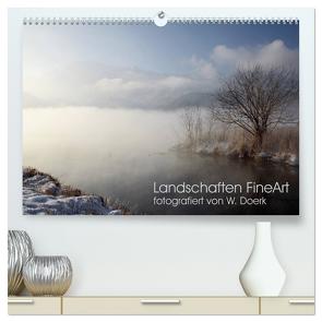 Landschaften FineArt (hochwertiger Premium Wandkalender 2024 DIN A2 quer), Kunstdruck in Hochglanz von Doerk,  Wiltrud