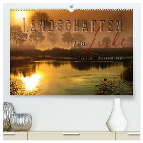 Landschaften im Licht – malerisch und verzaubernd (hochwertiger Premium Wandkalender 2024 DIN A2 quer), Kunstdruck in Hochglanz von Roder,  Peter