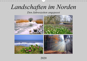 Landschaften im Norden, Den Jahreszeiten angepasst (Wandkalender 2020 DIN A3 quer) von Reupert,  Lothar