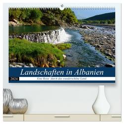 Landschaften in Albanien (hochwertiger Premium Wandkalender 2024 DIN A2 quer), Kunstdruck in Hochglanz von Scholz,  Frauke