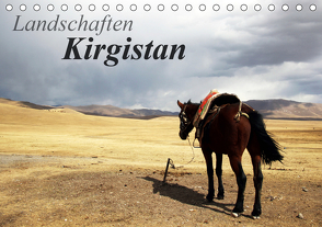 Landschaften Kirgistan (Tischkalender 2021 DIN A5 quer) von Lochner,  Adriane