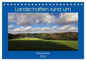 Landschaften rund um Marienheide (Tischkalender 2024 DIN A5 quer), CALVENDO Monatskalender von / Detlef Thiemann,  DT-Fotografie