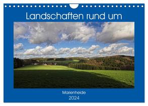 Landschaften rund um Marienheide (Wandkalender 2024 DIN A4 quer), CALVENDO Monatskalender von / Detlef Thiemann,  DT-Fotografie