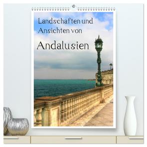 Landschaften und Ansichten von Andalusien (hochwertiger Premium Wandkalender 2024 DIN A2 hoch), Kunstdruck in Hochglanz von Michalzik,  Paul