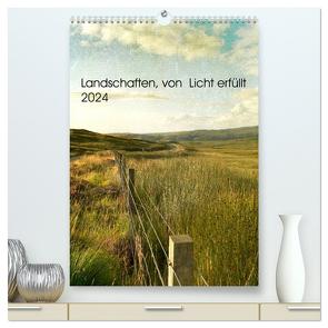 Landschaften, von Licht erfüllt (hochwertiger Premium Wandkalender 2024 DIN A2 hoch), Kunstdruck in Hochglanz von Brooks-Dammann,  Susan