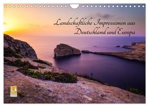 Landschaftliche Impressionen aus Deutschland und Europa (Wandkalender 2024 DIN A4 quer), CALVENDO Monatskalender von Peters,  Reemt