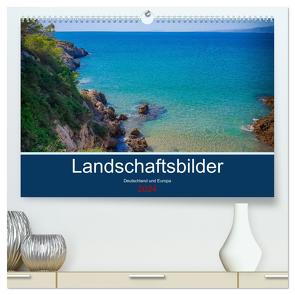 Landschaftsbilder Deutschland und Europa (hochwertiger Premium Wandkalender 2024 DIN A2 quer), Kunstdruck in Hochglanz von nennhaus,  inga