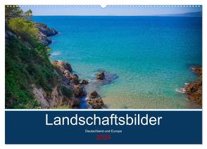 Landschaftsbilder Deutschland und Europa (Wandkalender 2024 DIN A2 quer), CALVENDO Monatskalender von nennhaus,  inga