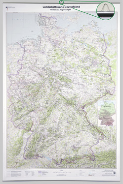 Landschaftskarte Deutschland 1 : 750 000 von BKG - Bundesamt für Kartographie und Geodäsie