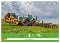 Landtechnik im Einsatz (Tischkalender 2024 DIN A5 quer), CALVENDO Monatskalender von Mark S.,  Fotografie