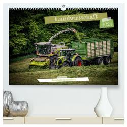 Landwirtschaft 2024 (hochwertiger Premium Wandkalender 2024 DIN A2 quer), Kunstdruck in Hochglanz von Witt - Agrarbilder Schaumburg,  Simon