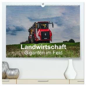 Landwirtschaft – Giganten im Feld (hochwertiger Premium Wandkalender 2024 DIN A2 quer), Kunstdruck in Hochglanz von Witt,  Simon