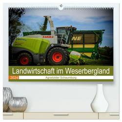 Landwirtschaft im Weserbergland (hochwertiger Premium Wandkalender 2024 DIN A2 quer), Kunstdruck in Hochglanz von Witt,  Simon