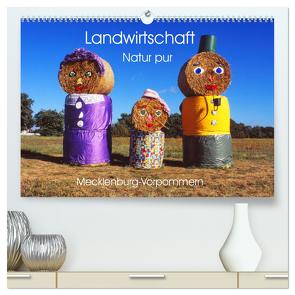 Landwirtschaft Natur pur Mecklenburg-Vorpommern (hochwertiger Premium Wandkalender 2024 DIN A2 quer), Kunstdruck in Hochglanz von BALZEREK,  REINHARD