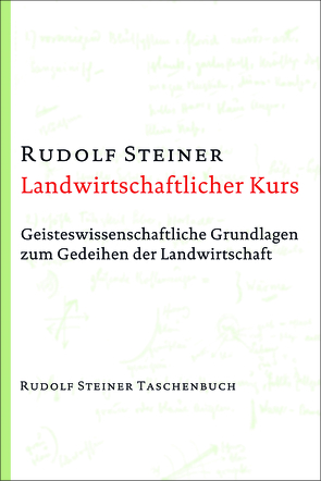 Landwirtschaftlicher Kurs von Steiner,  Rudolf