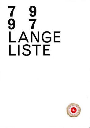 Lange Liste 79 – 97 von Lange,  Christian