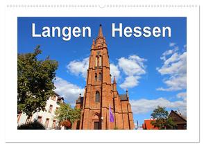 Langen – Hessen (Wandkalender 2024 DIN A2 quer), CALVENDO Monatskalender von Schwarz,  Sylvia