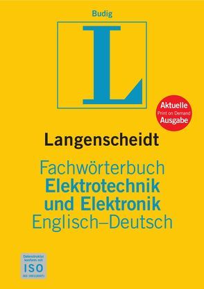 Langenscheidt Fachwörterbuch Elektrotechnik und Elektronik Englisch