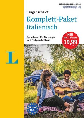 Langenscheidt Komplett-Paket Italienisch – Sprachkurs mit 2 Büchern, 6 Audio-CDs, 1 DVD-ROM, MP3-Download von Langenscheidt,  Redaktion