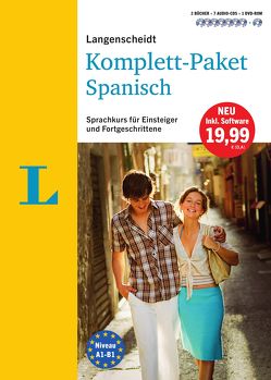 Langenscheidt Komplett-Paket Spanisch – Sprachkurs mit 2 Büchern, 7 Audio-CDs, 1 DVD-ROM, MP3-Download von Langenscheidt,  Redaktion