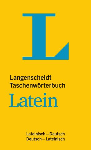Langenscheidt Taschenwörterbuch Latein von Langenscheidt,  Redaktion