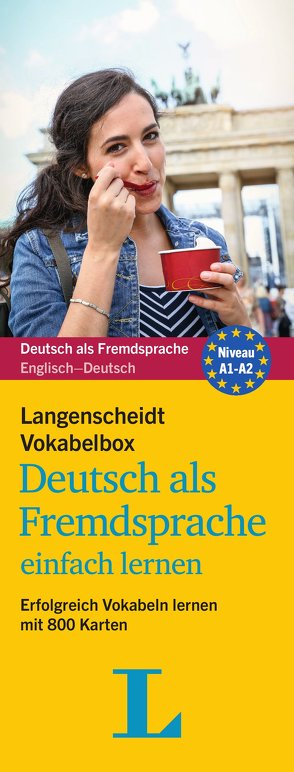 Langenscheidt Vokabelbox Deutsch als Fremdsprache einfach lernen – Box mit Karteikarten von Langenscheidt,  Redaktion