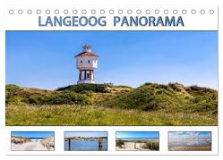 LANGEOOG PANORAMA (Tischkalender 2024 DIN A5 quer), CALVENDO Monatskalender von Dreegmeyer,  Andrea