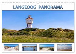 LANGEOOG PANORAMA (Wandkalender 2024 DIN A3 quer), CALVENDO Monatskalender von Dreegmeyer,  Andrea