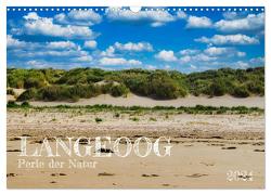 Langeoog – Perle der Natur (Wandkalender 2024 DIN A3 quer), CALVENDO Monatskalender von Hillen,  Jakob