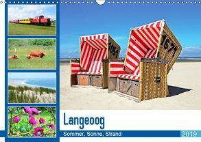 Langeoog – Sommer, Sonne, Strand (Wandkalender 2019 DIN A3 quer) von Schwarze,  Nina
