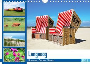 Langeoog – Sommer, Sonne, Strand (Wandkalender 2019 DIN A4 quer) von Schwarze,  Nina