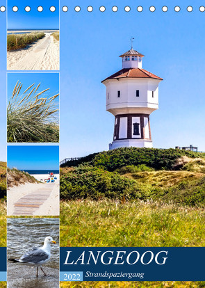 LANGEOOG Strandspaziergang (Tischkalender 2022 DIN A5 hoch) von Dreegmeyer,  Andrea