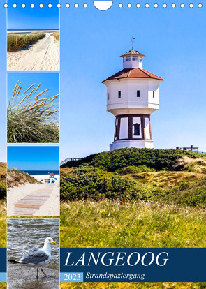 LANGEOOG Strandspaziergang (Wandkalender 2023 DIN A4 hoch) von Dreegmeyer,  Andrea