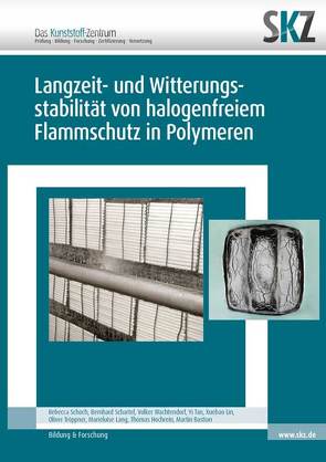 Langzeit- und Witterungsstabilität von halogenfreiem Flammschutz in Polymeren