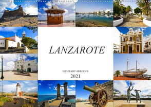 Lanzarote Die Stadt Arrecife (Wandkalender 2021 DIN A2 quer) von Meutzner,  Dirk