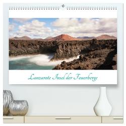 Lanzarote – Insel der Feuerberge (hochwertiger Premium Wandkalender 2024 DIN A2 quer), Kunstdruck in Hochglanz von Beuck,  AJ