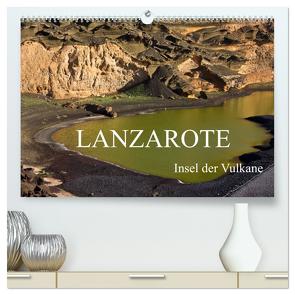 Lanzarote – Insel der Vulkane (hochwertiger Premium Wandkalender 2024 DIN A2 quer), Kunstdruck in Hochglanz von Ergler,  Anja