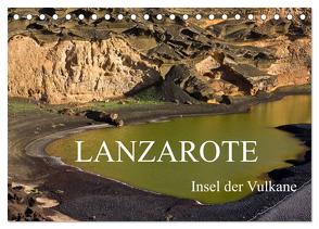 Lanzarote – Insel der Vulkane (Tischkalender 2024 DIN A5 quer), CALVENDO Monatskalender von Ergler,  Anja