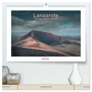 Lanzarote – Naturwunder im Atlantik (hochwertiger Premium Wandkalender 2024 DIN A2 quer), Kunstdruck in Hochglanz von Pache,  ©Alexandre