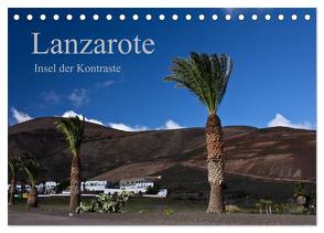 Lanzarote (Tischkalender 2024 DIN A5 quer), CALVENDO Monatskalender von Ergler,  Anja