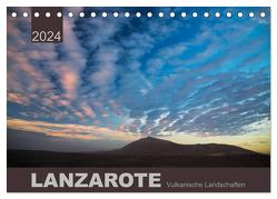 LANZAROTE Vulkanische Landschaften (Tischkalender 2024 DIN A5 quer), CALVENDO Monatskalender von Koch,  Lucyna
