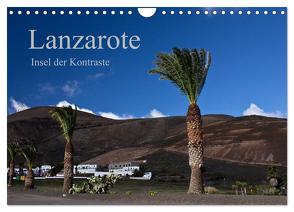Lanzarote (Wandkalender 2024 DIN A4 quer), CALVENDO Monatskalender von Ergler,  Anja