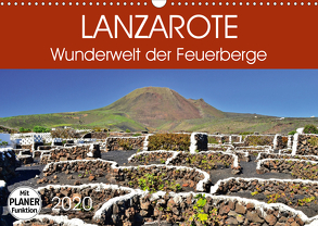 Lanzarote. Wunderwelt der Feuerberge (Wandkalender 2020 DIN A3 quer) von Heußlein,  Jutta