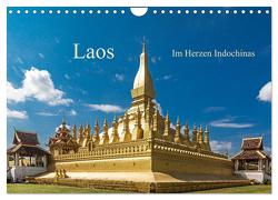 Laos – Im Herzen Indochinas (Wandkalender 2024 DIN A4 quer), CALVENDO Monatskalender von Müller,  Harry