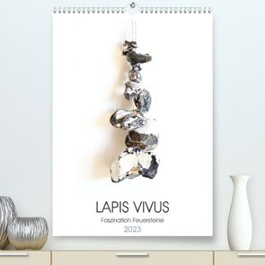 Lapis Vivus – Faszination Feuersteine (Premium, hochwertiger DIN A2 Wandkalender 2023, Kunstdruck in Hochglanz) von Schimmack,  Michaela