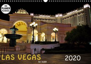 LAS VEGAS – by night (Wandkalender 2020 DIN A3 quer) von Schleibinger,  Judith