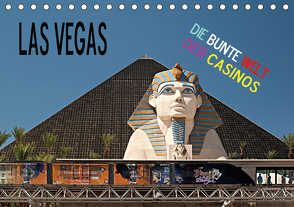 Las Vegas – Die bunte Welt der Casinos (Tischkalender 2021 DIN A5 quer) von Hallweger,  Christian