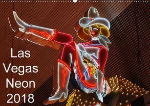 Las Vegas Neon 2018 / AT-Version (Wandkalender 2018 DIN A2 quer) von Lupo,  Giuseppe