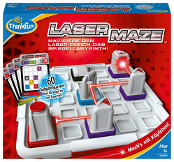 ThinkFun 76356 – Laser Maze – Spiel für Erwachsene und Kinder ab 8 Jahren, Spannendes Logikspiel mit Licht und Spiegeln, für einen Spieler von Hooper,  Luke